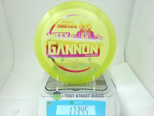2021 Missy Gannon Tour Series Metallic Z Undertaker - Discraft 173.45g