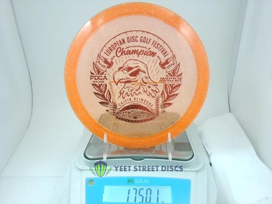 2025 Calvin Heimburg Commemorative Metal Flake Champion Eagle - Innova 175.01g