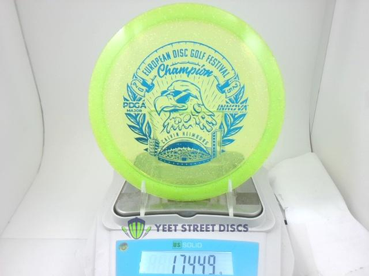 2025 Calvin Heimburg Commemorative Metal Flake Champion Eagle - Innova 174.49g