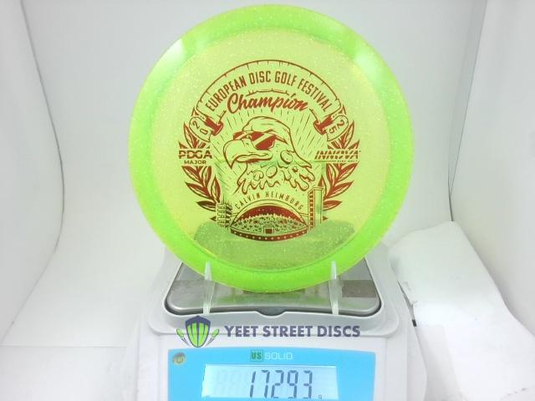 2025 Calvin Heimburg Commemorative Metal Flake Champion Eagle - Innova 172.93g