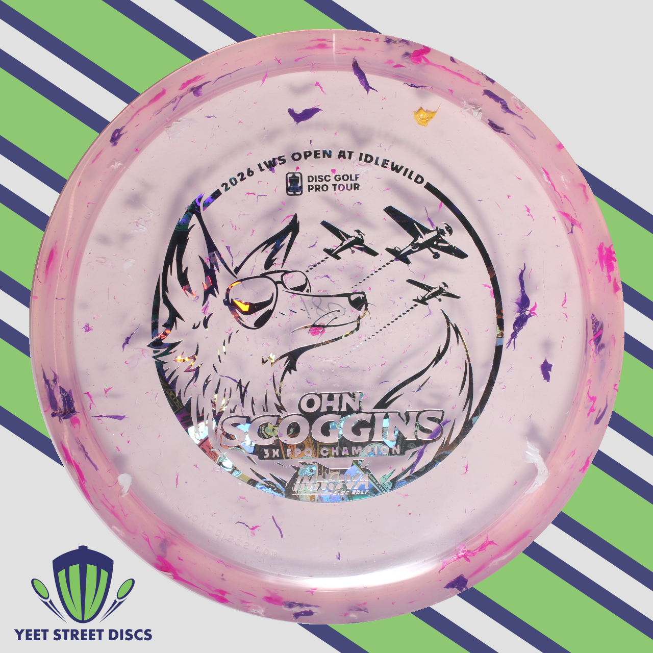 Ohn Scoggins LWS Open at Idlewild Party Time Champion Fox - Innova