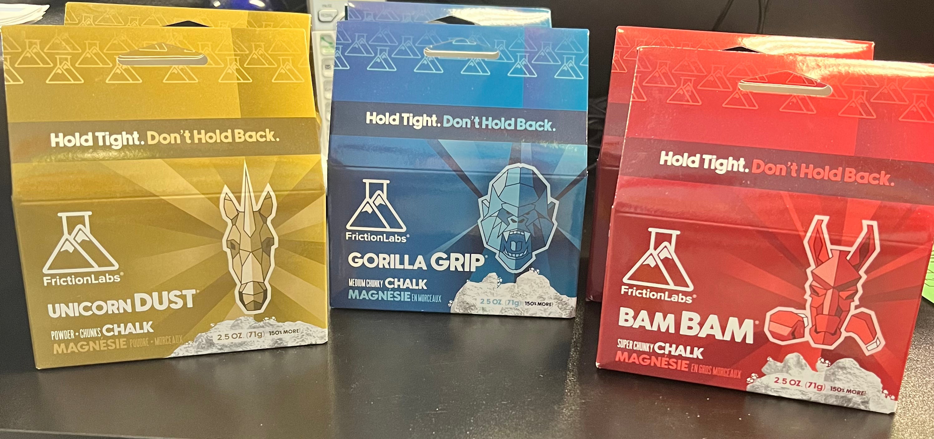 Friction Labs Gorillla Grip Chalk in Recyclable Packaging