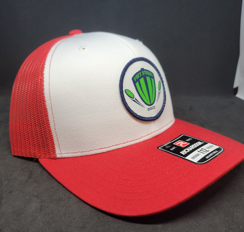 Load image into Gallery viewer, Yeet Street Discs Logo Trucker Hat
