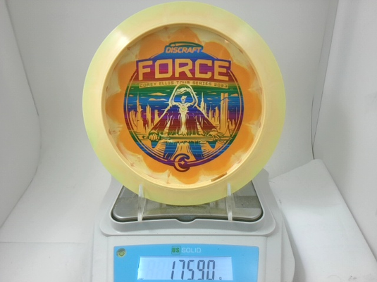 2023 Corey Ellis Tour ESP Swirl Force - Discraft 175.9g