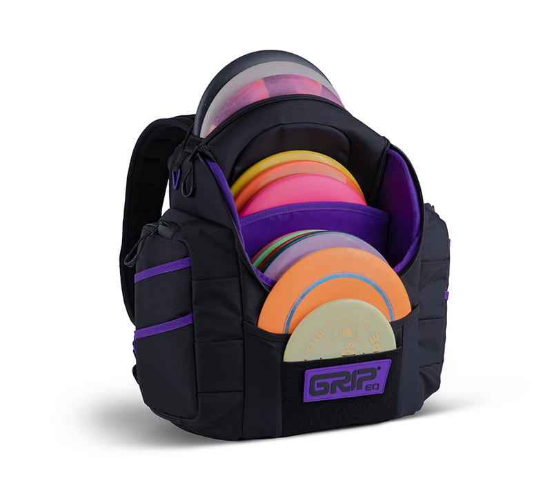 Load image into Gallery viewer, GRIPeq MB-G3 Disc Golf Bag - Purple
