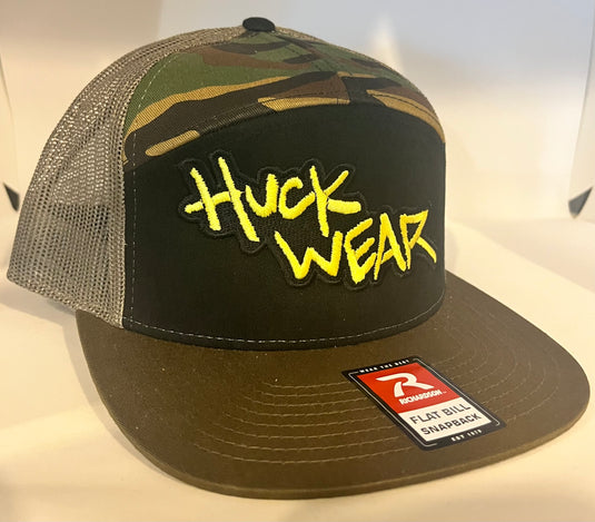 Huck Wear Flat Bill SnapBack Richardson Brand Hat
