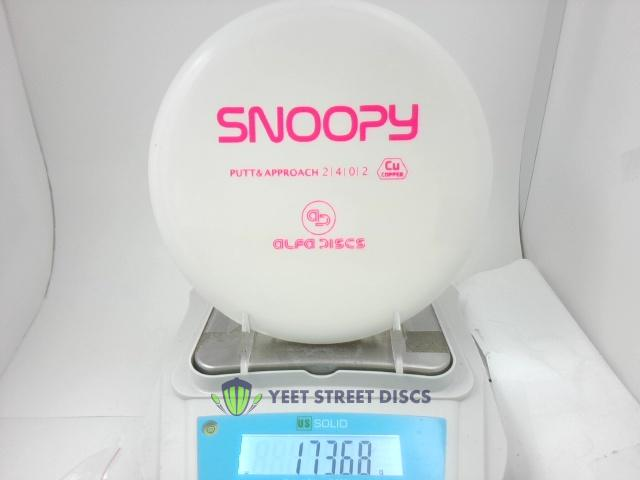 Copper Snoopy - Alfa Discs 173.68g