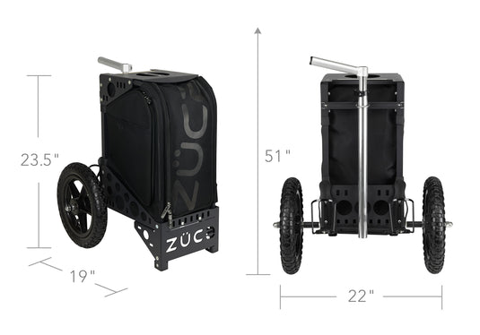 ZÜCA All-Terrain Disc Golf Cart