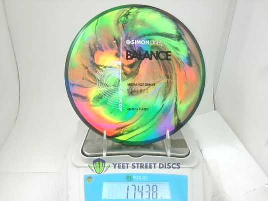 Must Bird Dyes Simon Line Neutron Balance - Axiom 174.38g