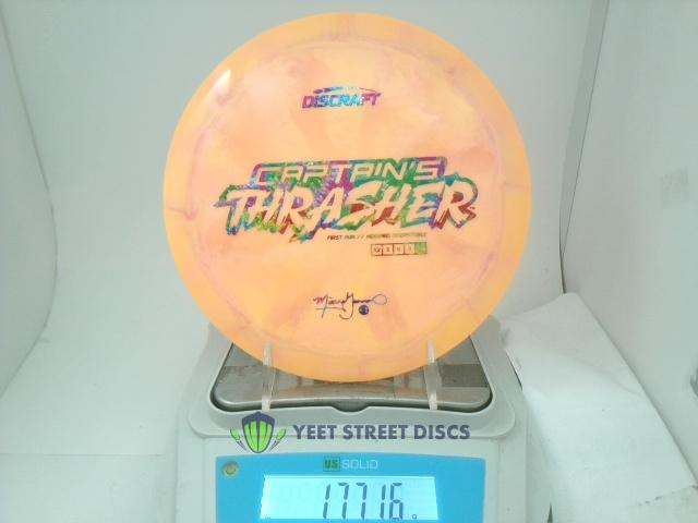 2024 Missy Gannon First Run Tour ESP Swirl Captain's Thrasher - Discraft 177.16g