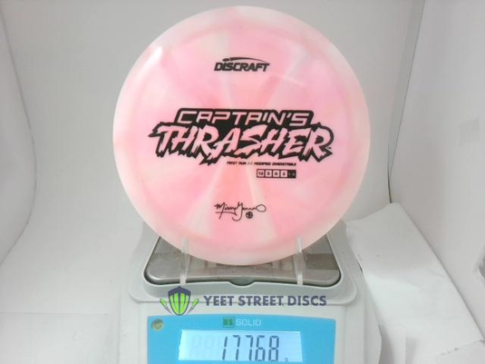 2024 Missy Gannon  Tour ESP Swirl Captain's Thrasher - Discraft 177.68g