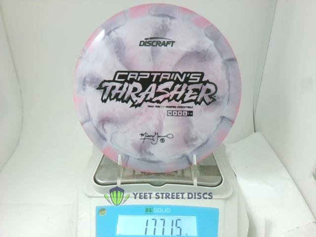 2024 Missy Gannon  Tour ESP Swirl Captain's Thrasher - Discraft 177.15g