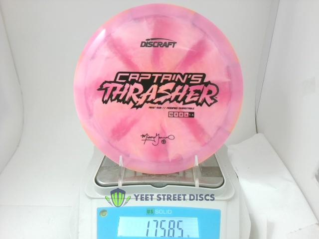 2024 Missy Gannon  Tour ESP Swirl Captain's Thrasher - Discraft 175.85g