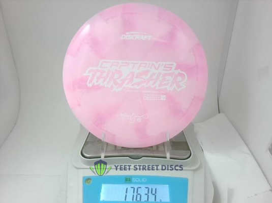 2024 Missy Gannon First Run  Tour ESP Swirl Captain's Thrasher - Discraft 176.34g