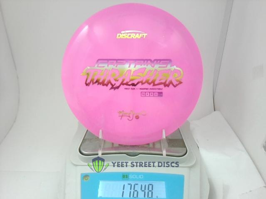 2024 Missy Gannon First Run  Tour ESP Swirl Captain's Thrasher - Discraft 176.48g