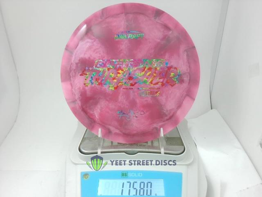 2024 Missy Gannon First Run  Tour ESP Swirl Captain's Thrasher - Discraft 175.79g