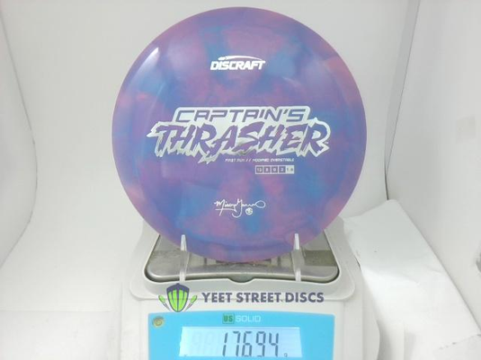 2024 Missy Gannon First Run  Tour ESP Swirl Captain's Thrasher - Discraft 176.92g