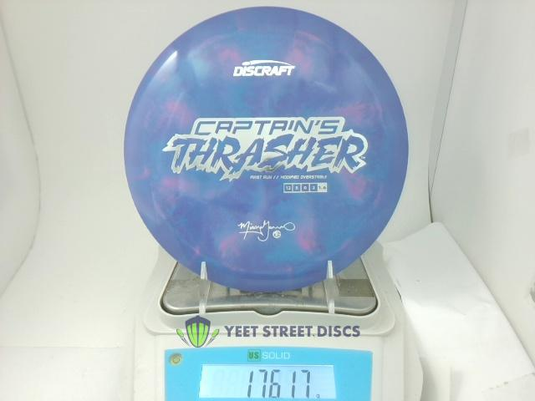 2024 Missy Gannon First Run  Tour ESP Swirl Captain's Thrasher - Discraft 176.17g