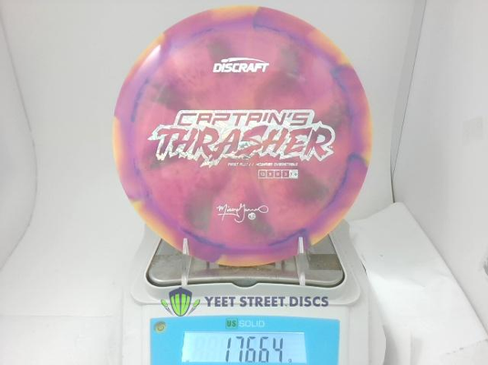 2024 Missy Gannon First Run  Tour ESP Swirl Captain's Thrasher - Discraft 176.64g