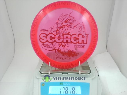 Flame Pattern Fuzed Line Scorch - Discraft 178.18g