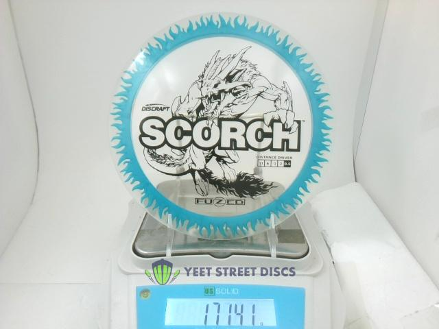 Flame Pattern Fuzed Line Scorch - Discraft 171.41g