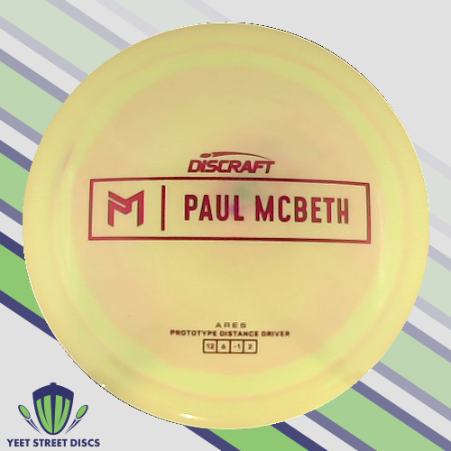 Paul McBeth Prototype Tour ESP Swirl Ares - Discraft 176.04g