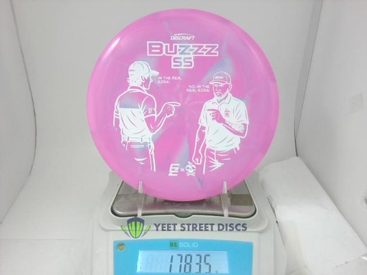 Ezra vs. Ezra Swirl ESP Buzzz SS - Discraft 178.35g