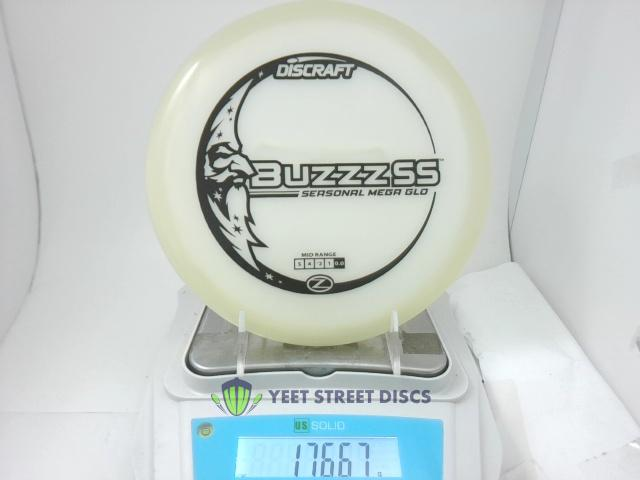 Mega-Glo Buzzz SS - Discraft 176.67g