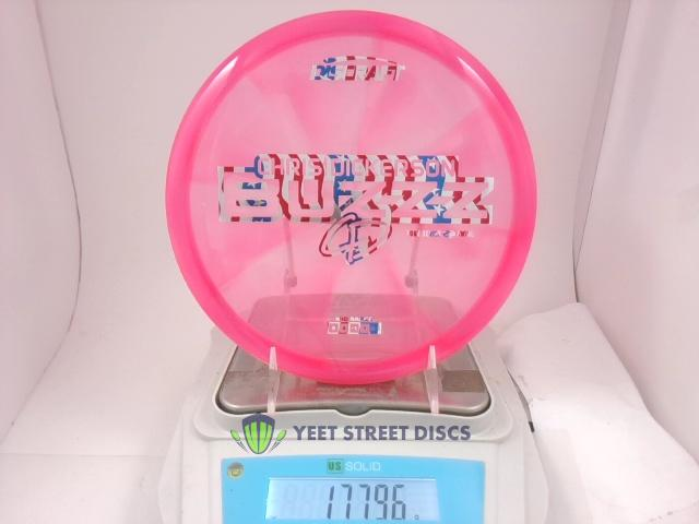 2025 Chris Dickerson Z Tour Swirl Buzzz - Discraft 177.96g