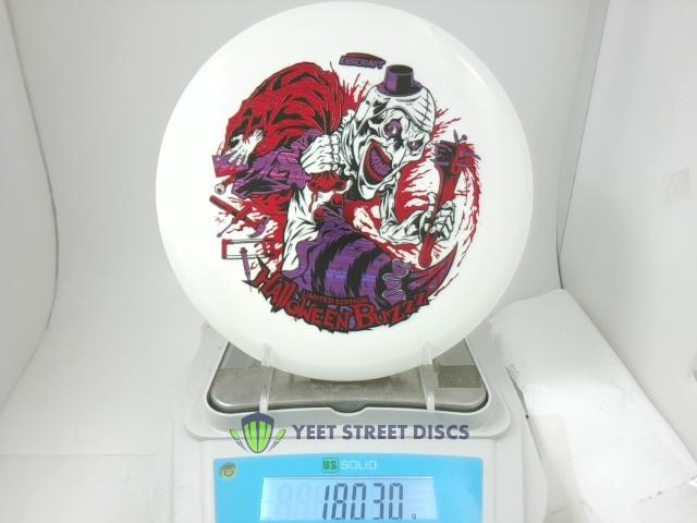Triple Stamped Halloween 2025 ESP Glo Buzzz - Discraft 180.3g