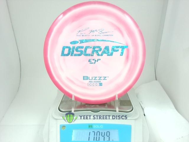 Paul McBeth ESP Buzzz - Discraft 170.49g