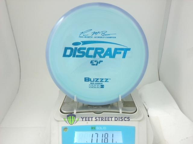 Paul McBeth 6X ESP Buzzz - Discraft 171.81g