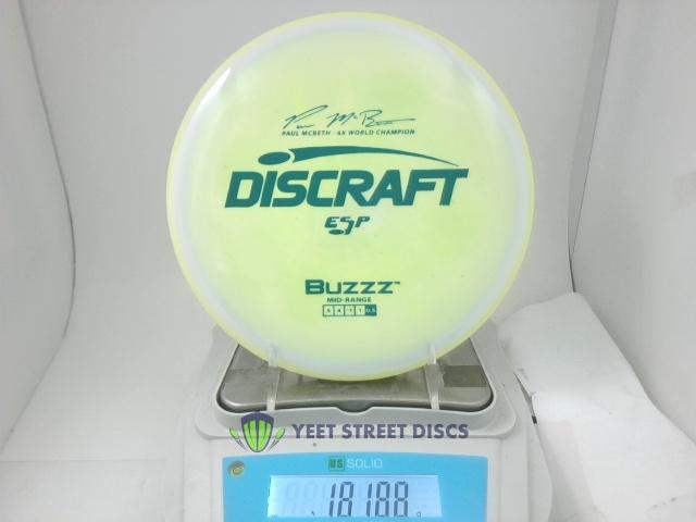 Paul McBeth 6X ESP Buzzz - Discraft 181.88g