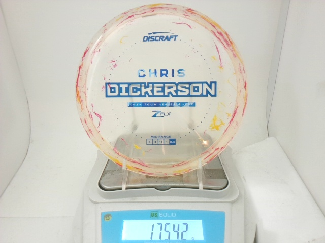 Chris Dickerson 2024 Tour Series Jawbreaker Z FLX Buzzz - Discraft 175.42g
