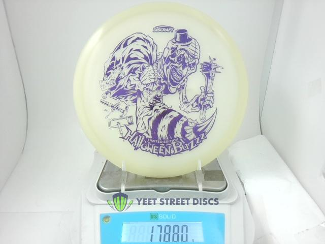 Single Stamped Halloween 2025 Mega-Glo Buzzz - Discraft 178.8g