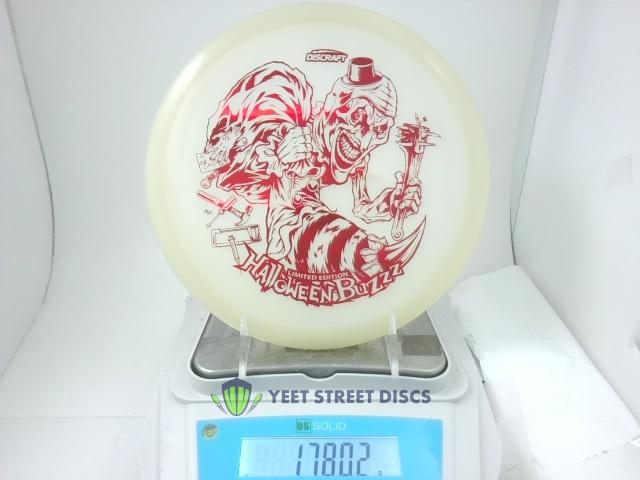 Single Stamped Halloween 2025 Mega-Glo Buzzz - Discraft 178.02g