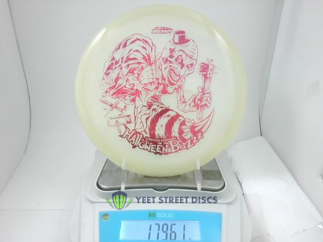 Single Stamped Halloween 2025 Mega-Glo Buzzz - Discraft 179.61g