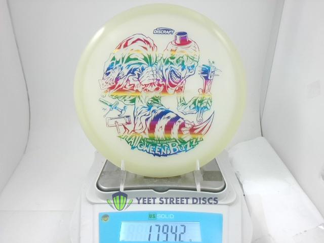 Single Stamped Halloween 2025 Mega-Glo Buzzz - Discraft 179.42g