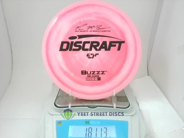 Paul McBeth Tour ESP Swirl Buzzz - Discraft 181.13g