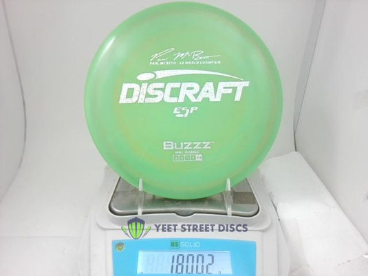 Paul McBeth Tour ESP Swirl Buzzz - Discraft 180.02g