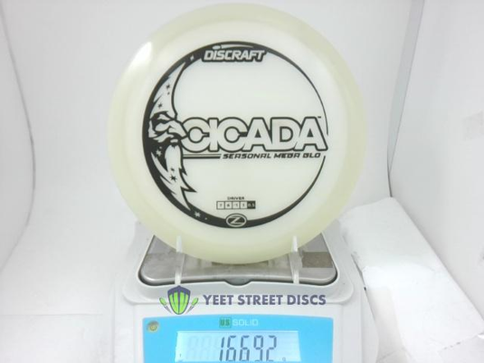 Mega-Glo Cicada - Discraft 166.92g