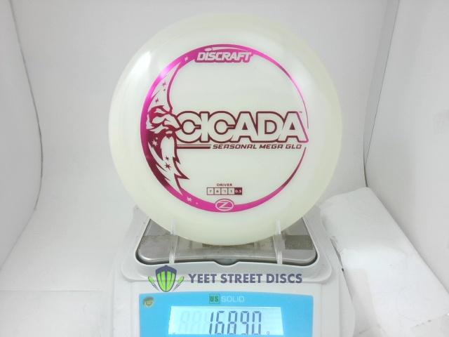 Mega-Glo Cicada - Discraft 168.9g
