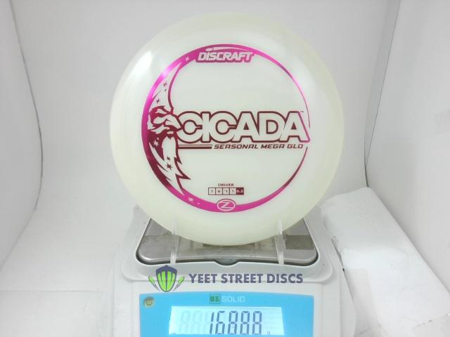 Mega-Glo Cicada - Discraft 168.88g