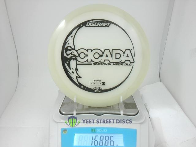 Mega-Glo Cicada - Discraft 168.86g