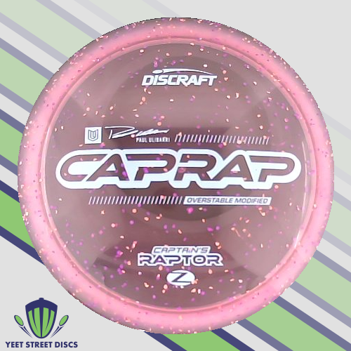 2026 Paul Ulibarri CapRap Z Confetti Captain's Raptor - Discraft 175.74g