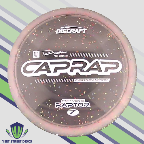 2026 Paul Ulibarri CapRap Z Confetti Captain's Raptor - Discraft 175.02g