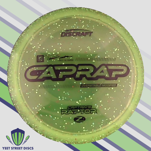 2026 Paul Ulibarri CapRap Z Confetti Captain's Raptor - Discraft 174.14g