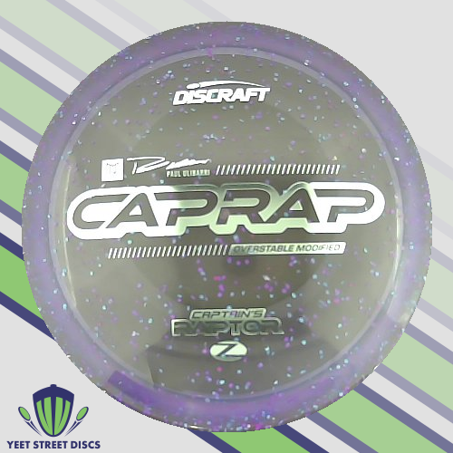 2026 Paul Ulibarri CapRap Z Confetti Captain's Raptor - Discraft 175.54g