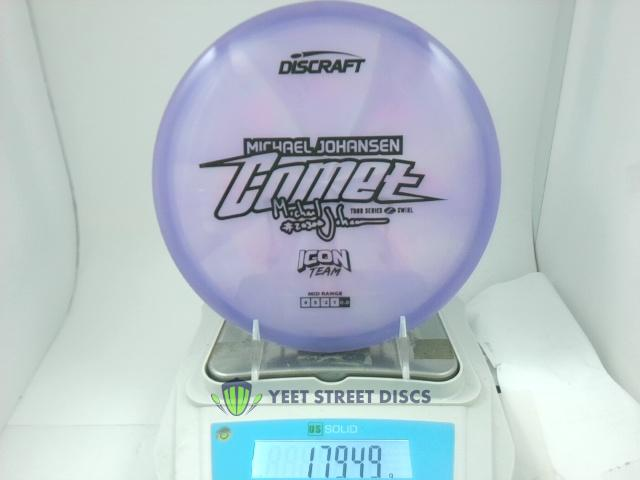 2025 Michael Johansen Tour Series Z Tour Swirl Comet - Discraft 179.49g