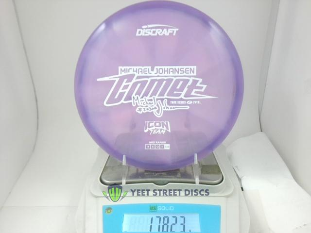 2025 Michael Johansen Tour Series Z Tour Swirl Comet - Discraft 178.23g